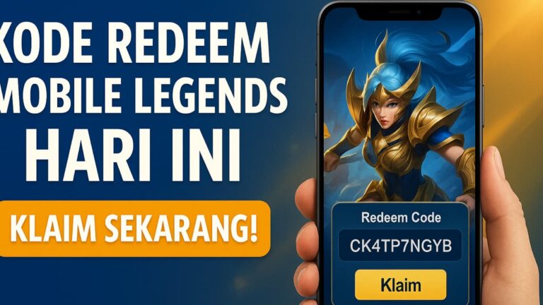 Kode Redeem Mobile Legends Hari Ini 2y3vo2r3x & MLBBRISING Bisa Ditukar Segera